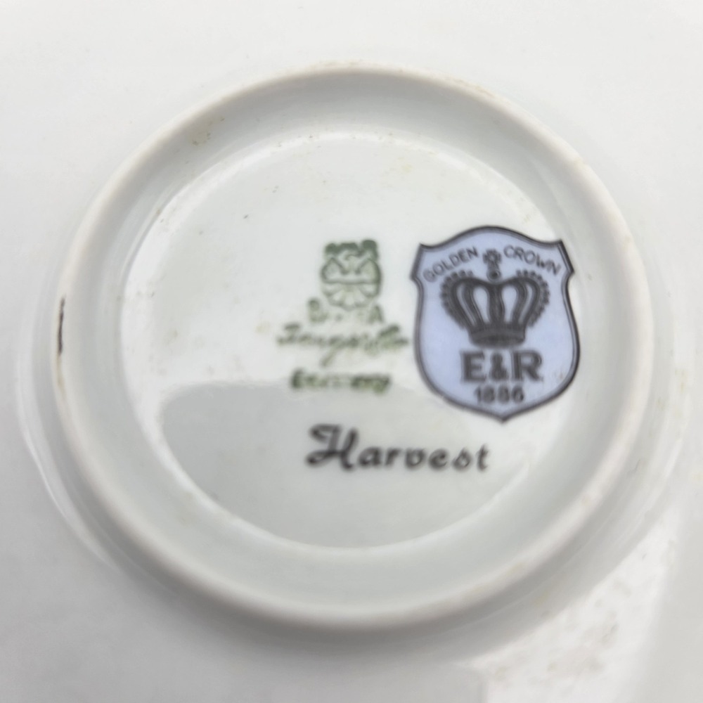 Vintage Jaeger & Co Bavaria E&R Harvest Round 12.5" Platter Grapes Cottagecore - Picture 3 of 8